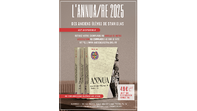 L'annuaire 2025 est arrivé !