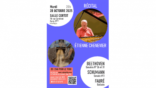 Récital de piano au profit de l'ADESDIDA