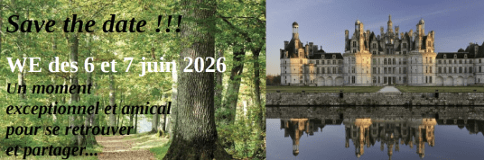 SAVE THE DATE ! WE des 6 et 7 juin prochains en Sologne